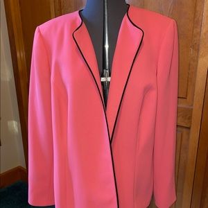 Pink blazer for business  size 16W. Jones Studio